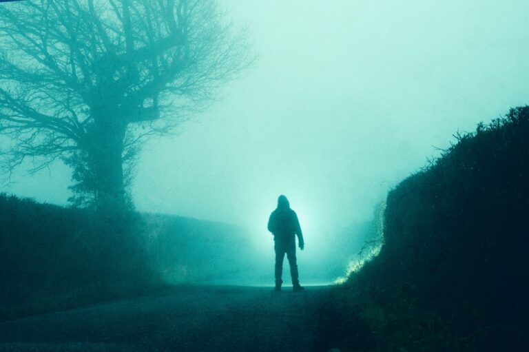 He Saw a 7-Foot-Tall Figure in the Road, and the Internet Has Theories